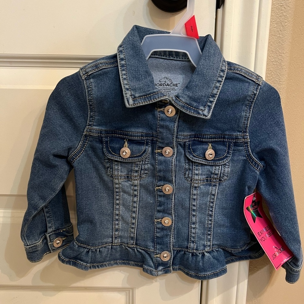 Jordache Toddler Jean Jacket with Jeans - 2T / New